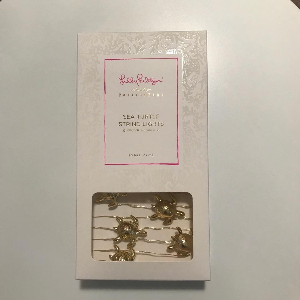 Lilly Pulitzer Sea Turtle String Lights